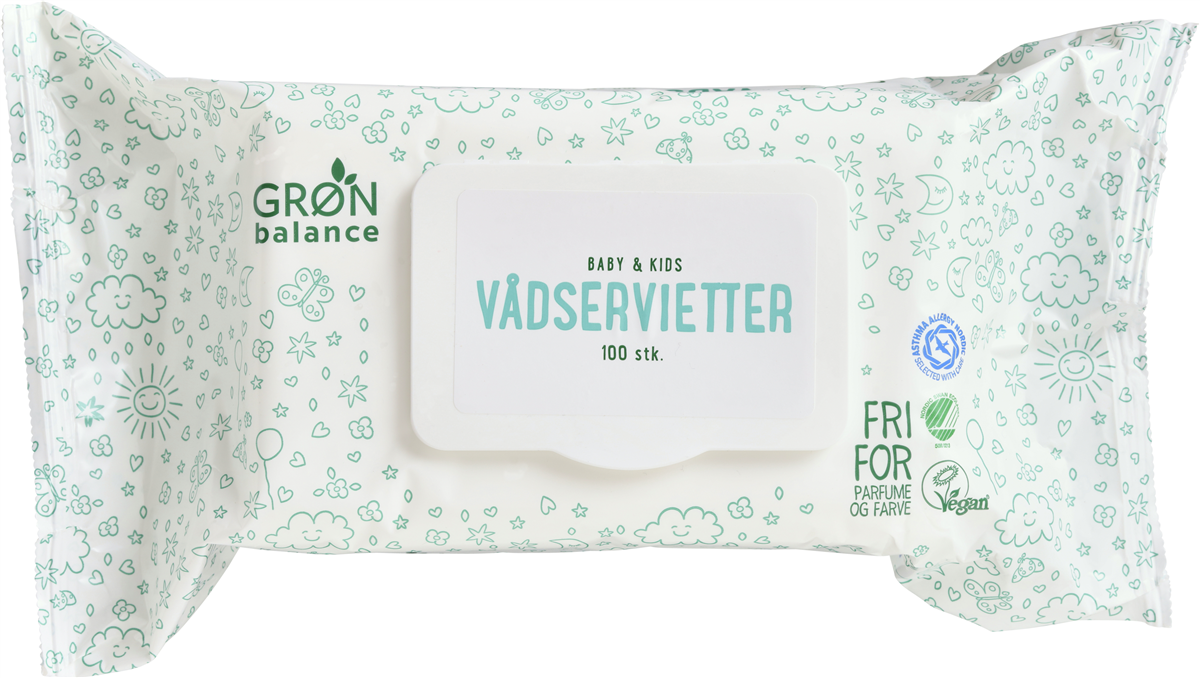 GB Vådservietter Baby, .