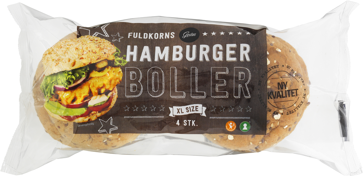 Gestus Burgerboller Fuldkorn