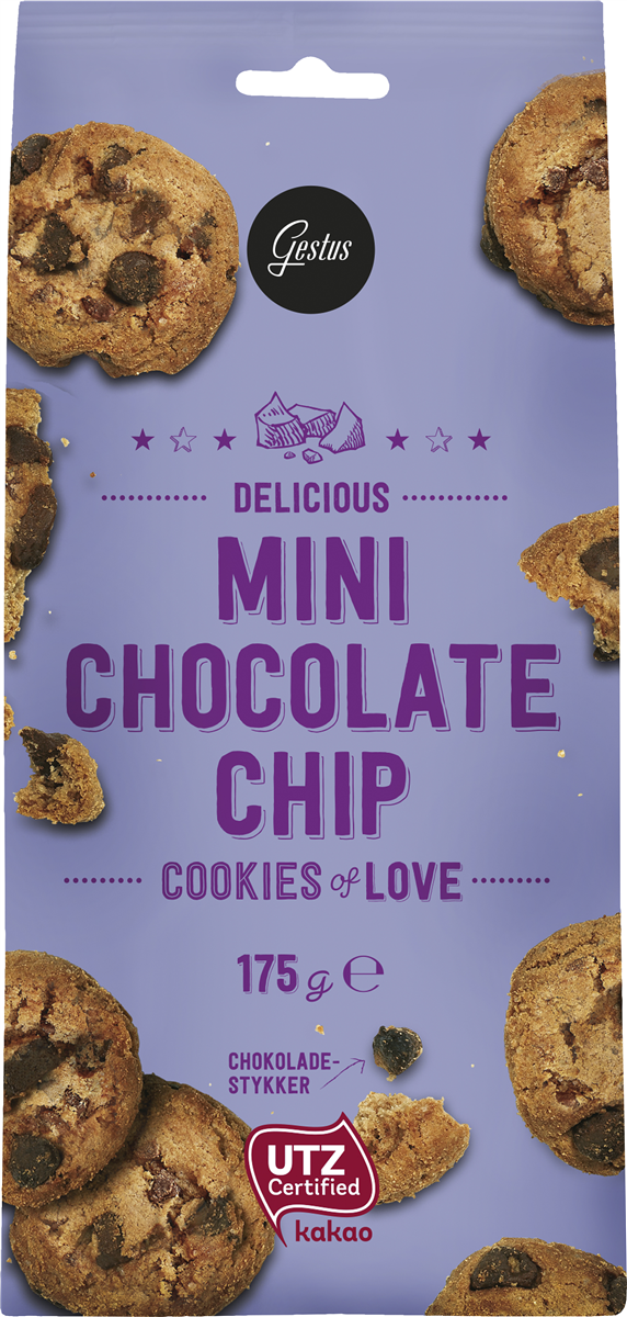 Gestus mini choc cookies 150 g