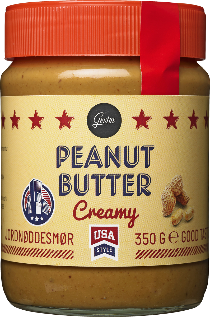 Gestus peanutbutter creamy 350 g
