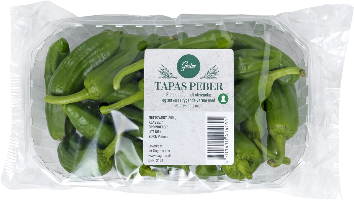 Tapas Peber Padron