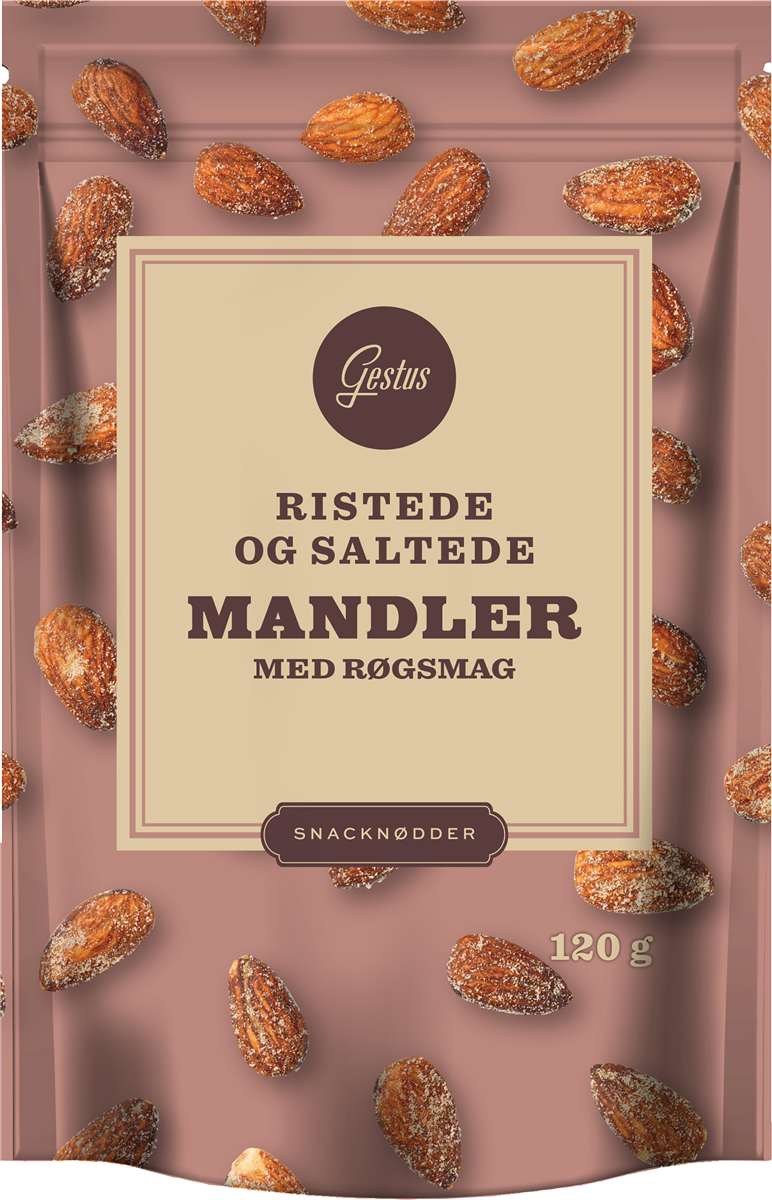 Gestus Mandler Røgede/Salt