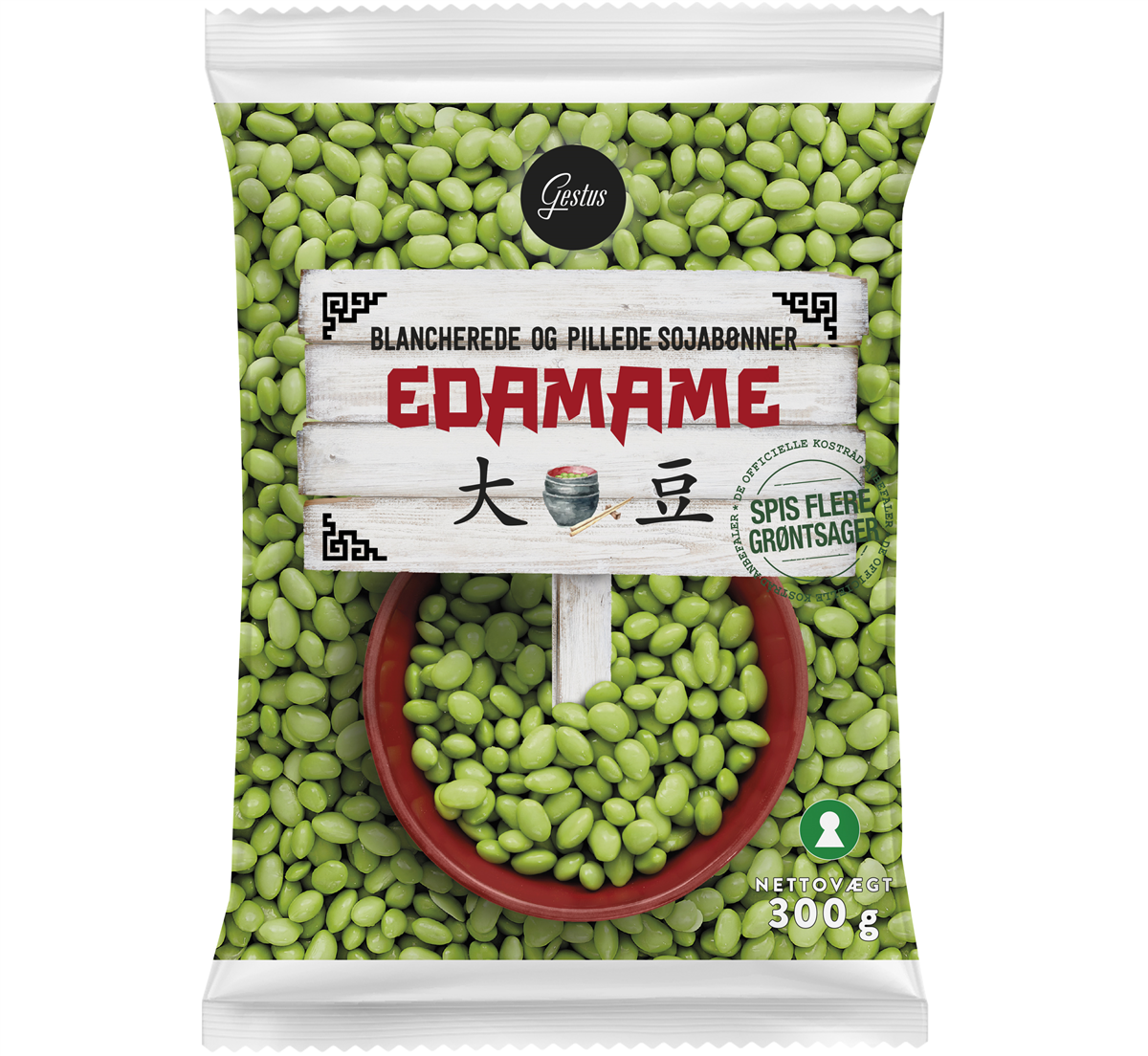 Gestus Edamame Bønner Pillede