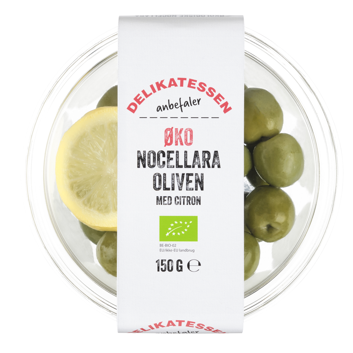 D.A. Nocellara Oliven Øko 150 g