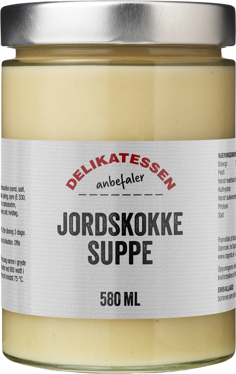 Delikatessen Anbefaler DA jordskokke suppe 400 g