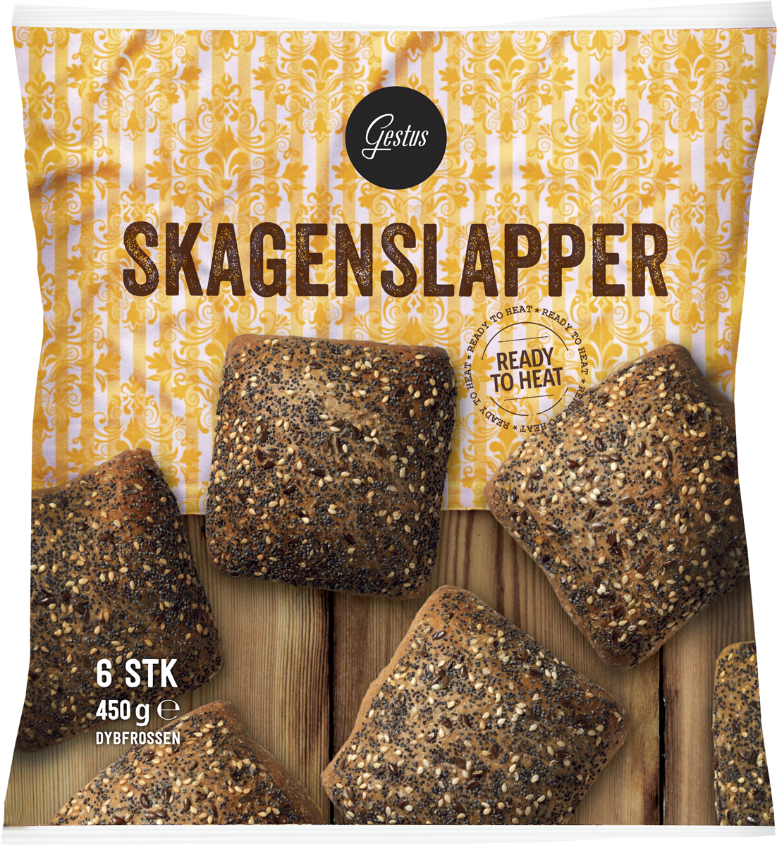 Gestus skagenslapper 6 stk 6 stk.