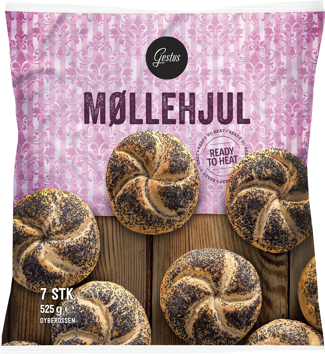 Gestus Møllehjul 7 stk 525 g