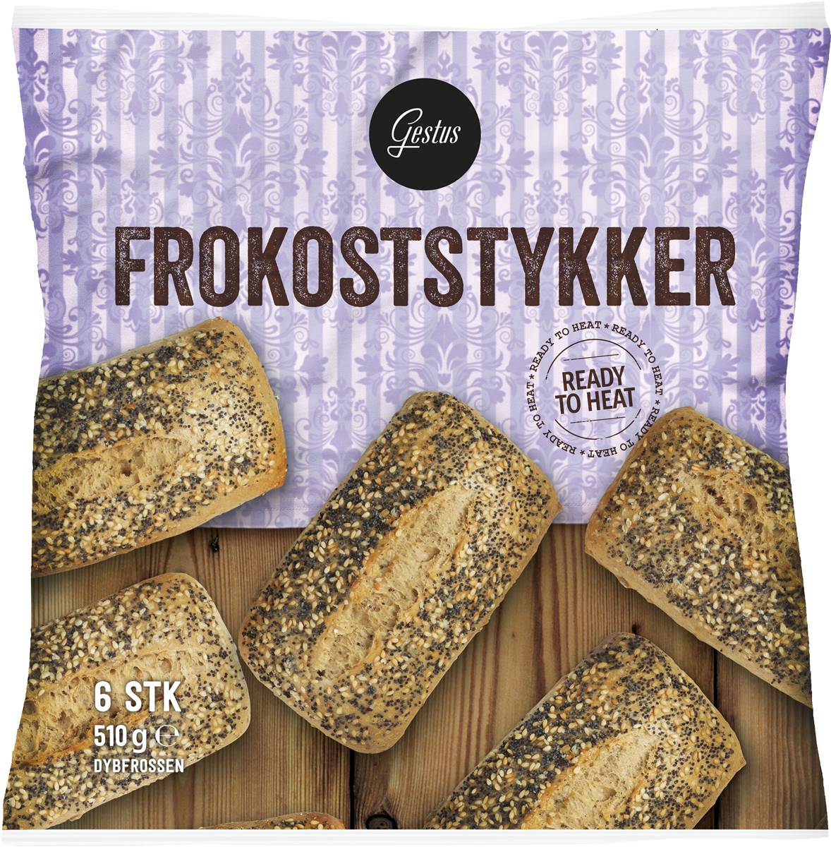 Gestus frokostykker 6 stk 6 stk.