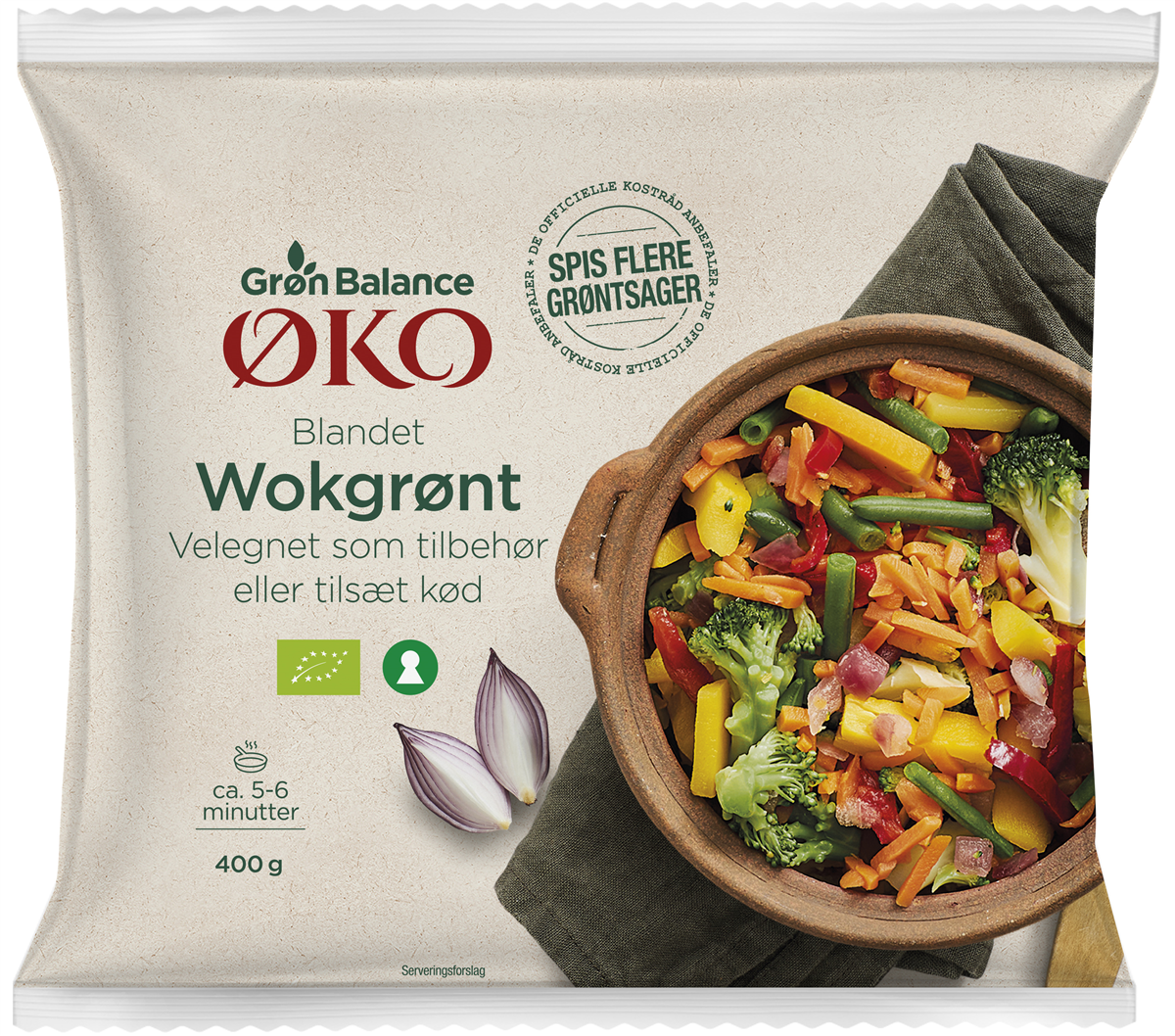 Grøn Balance Wokblanding Øko 400 g