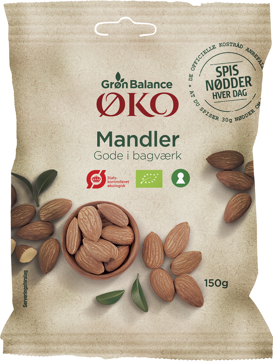 Øgo GB mandler øko 200 g