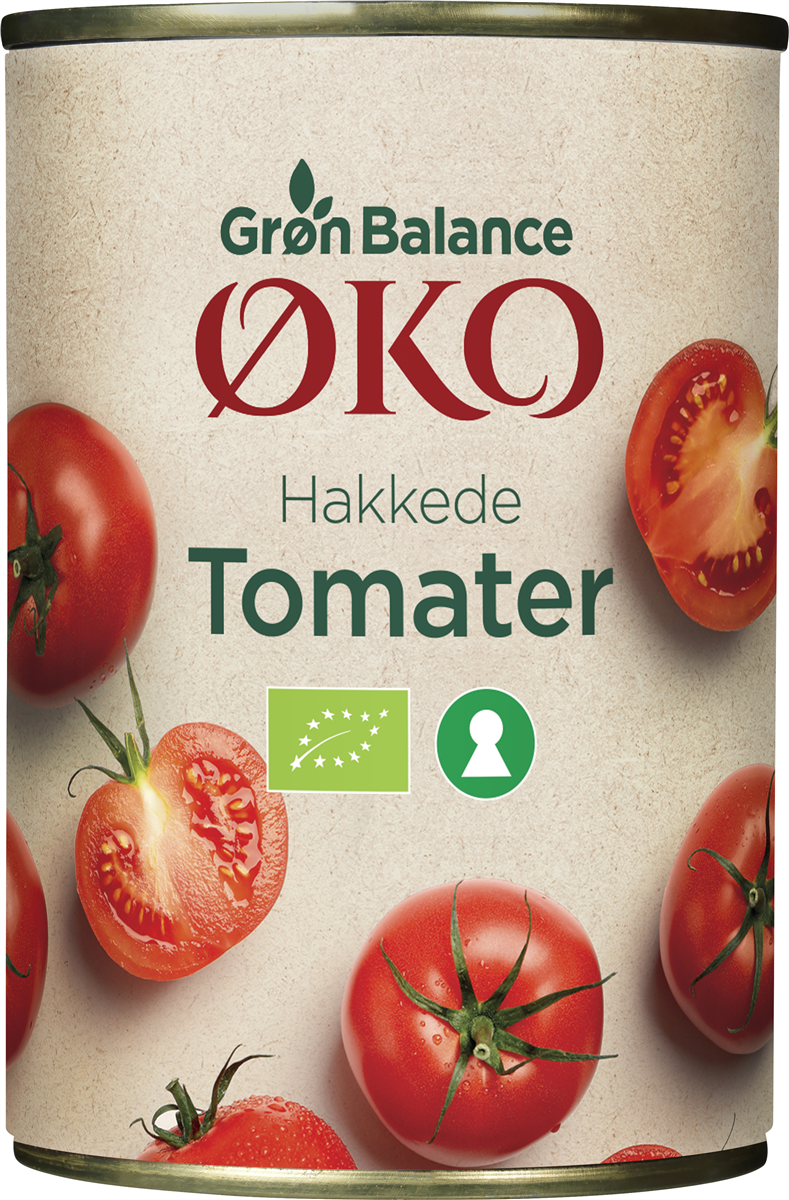Grøn Balance Hakkede Tomater øko 400 g