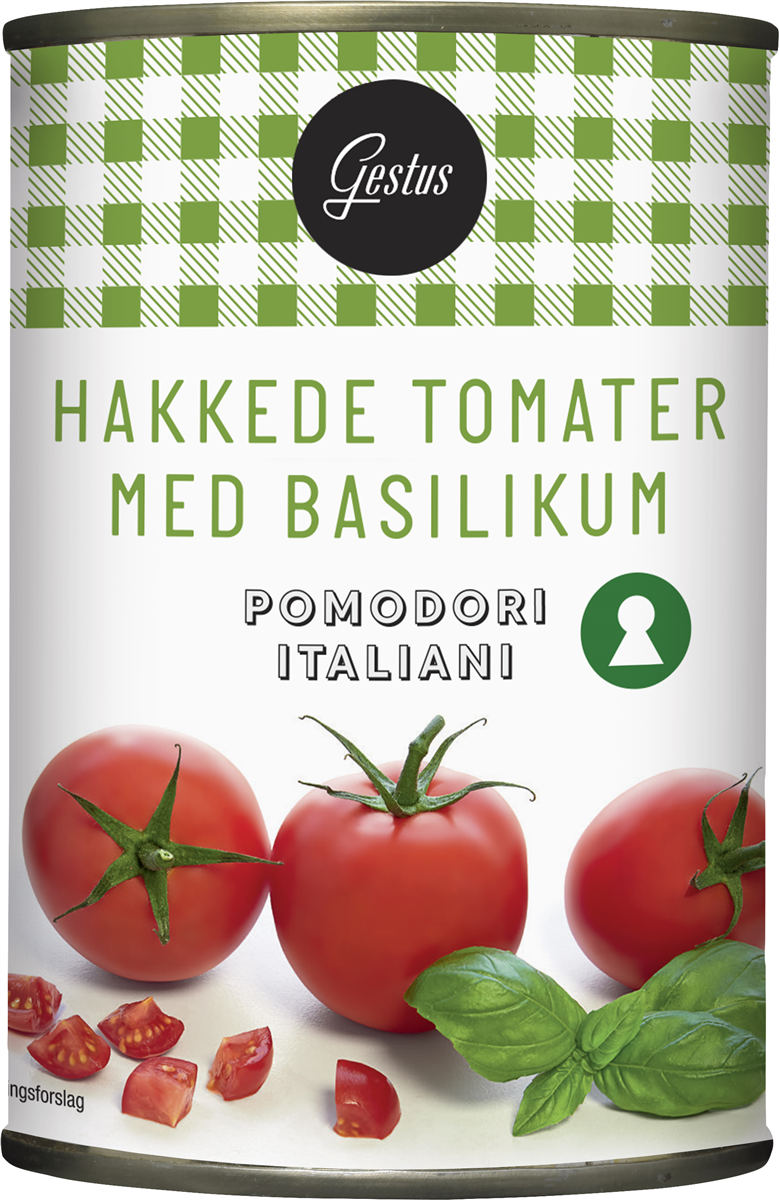 Gestus Tomat med Basilikum