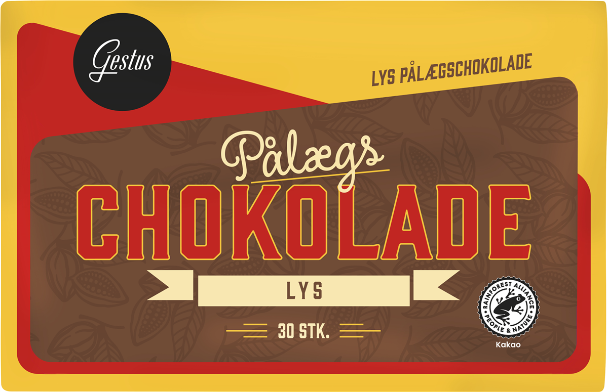 Gestus Pålægschokolade Lys