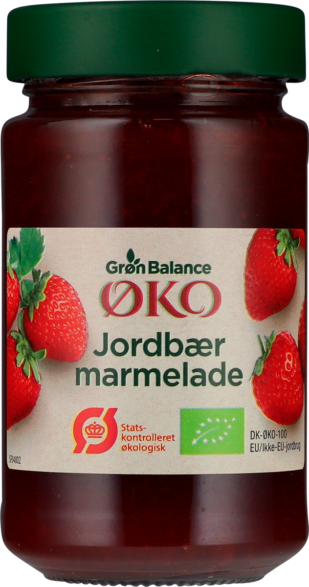 GB Marmelade Jordbær Øko