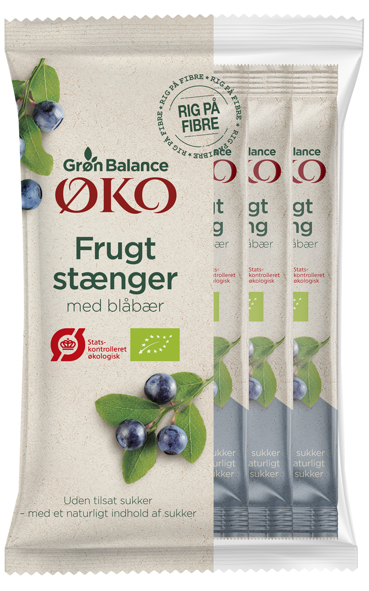 GB Frugtstænger Blåbær Øko