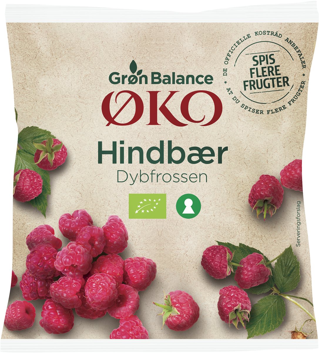 Grøn Balance Hindbær Øko 150 g