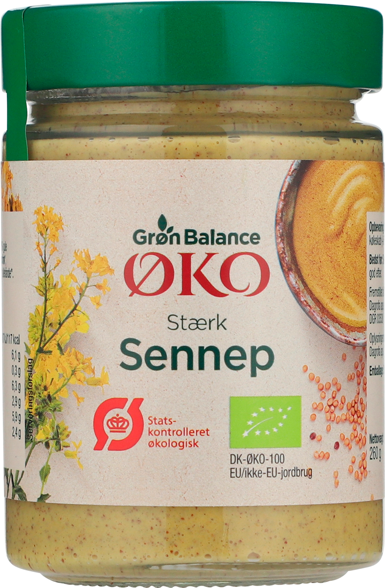 Øgo GB sennep øko 275 g