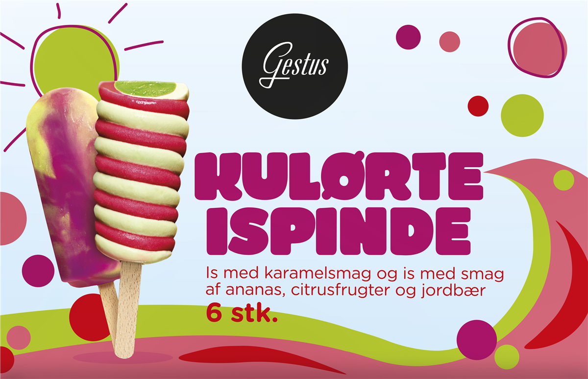 Gestus Kulørte Ispinde