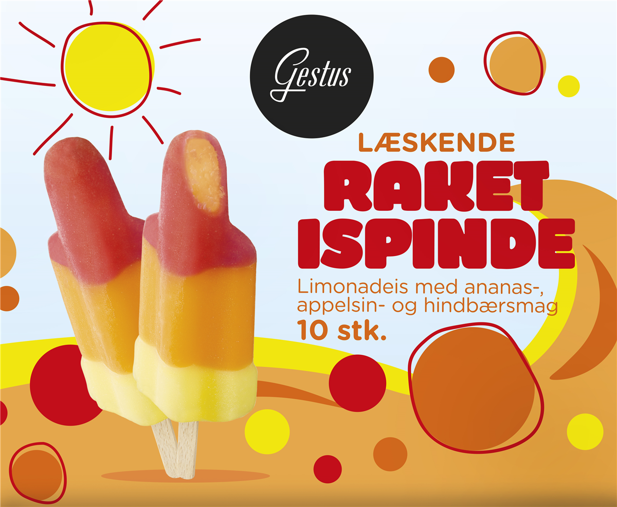 Gestus Raket Is 10 stk