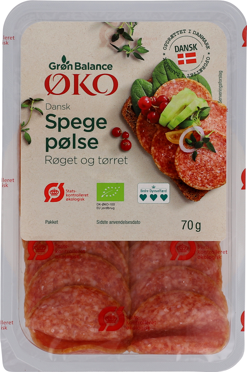 GB Spegepølse Øko
