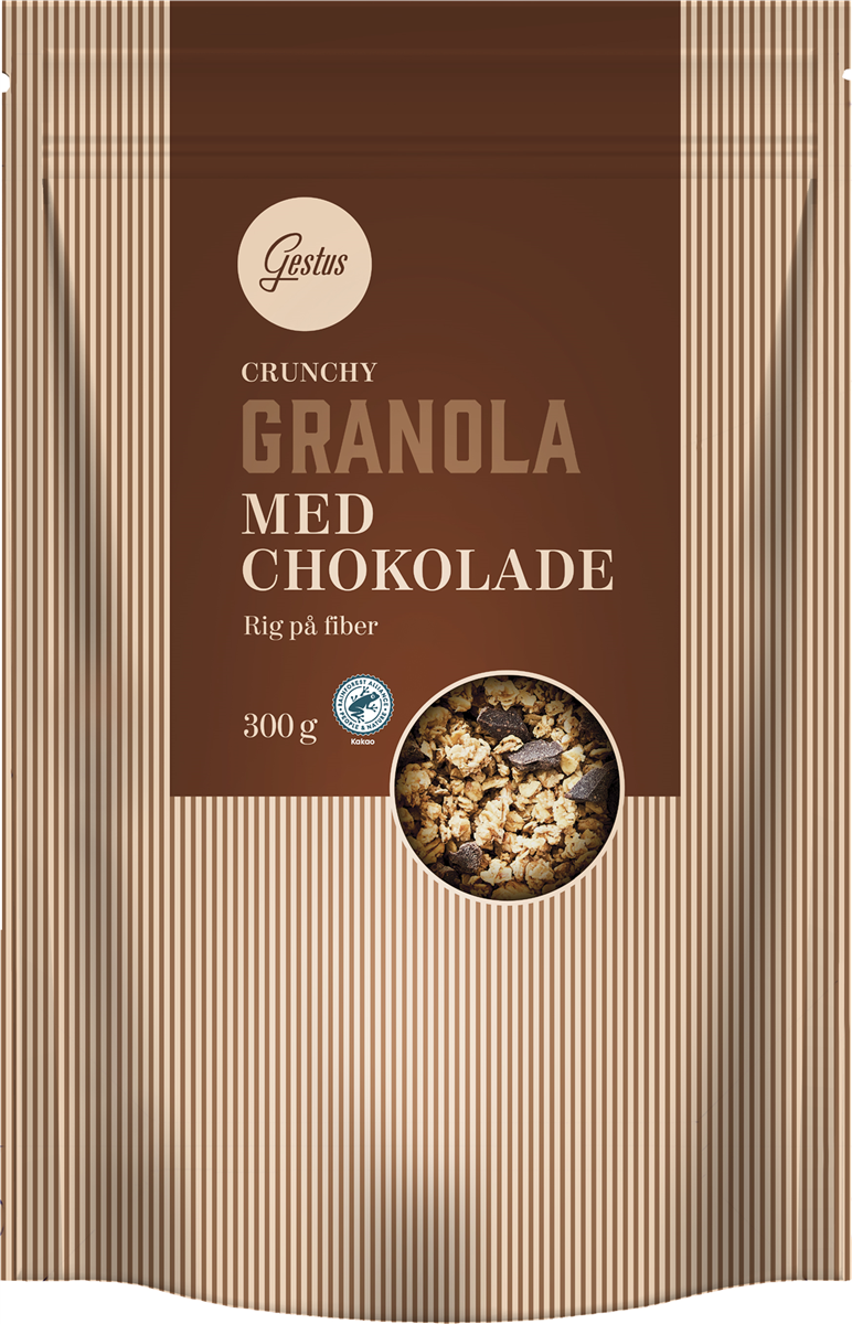 Gestus Granola med Chokolade