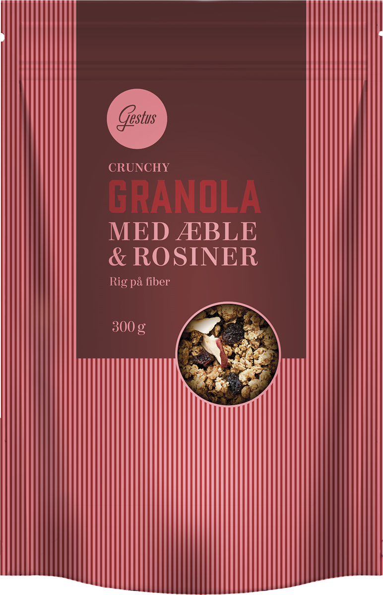 Gestus Granola Æble Rosin