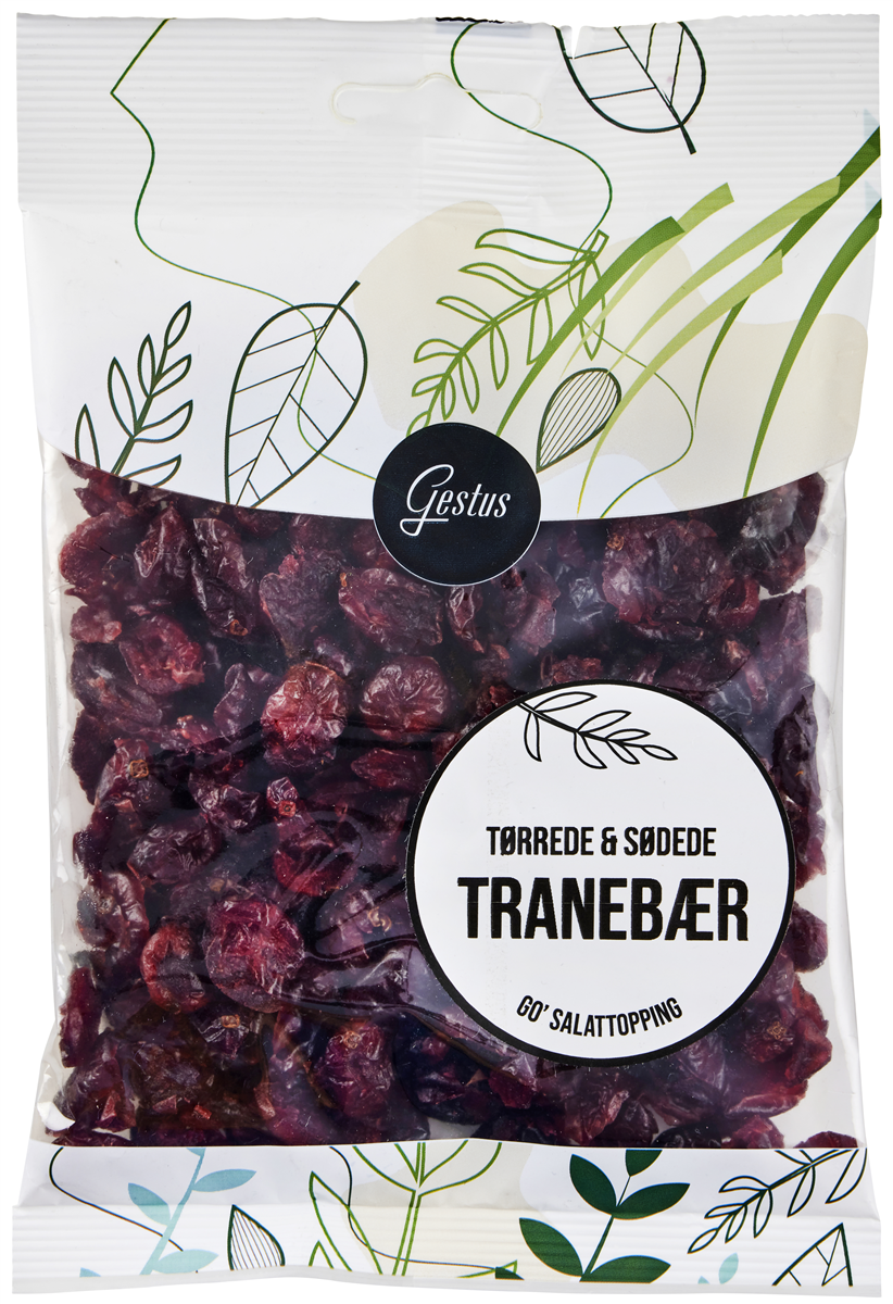 Tranebær tørrede Gestus 200 g