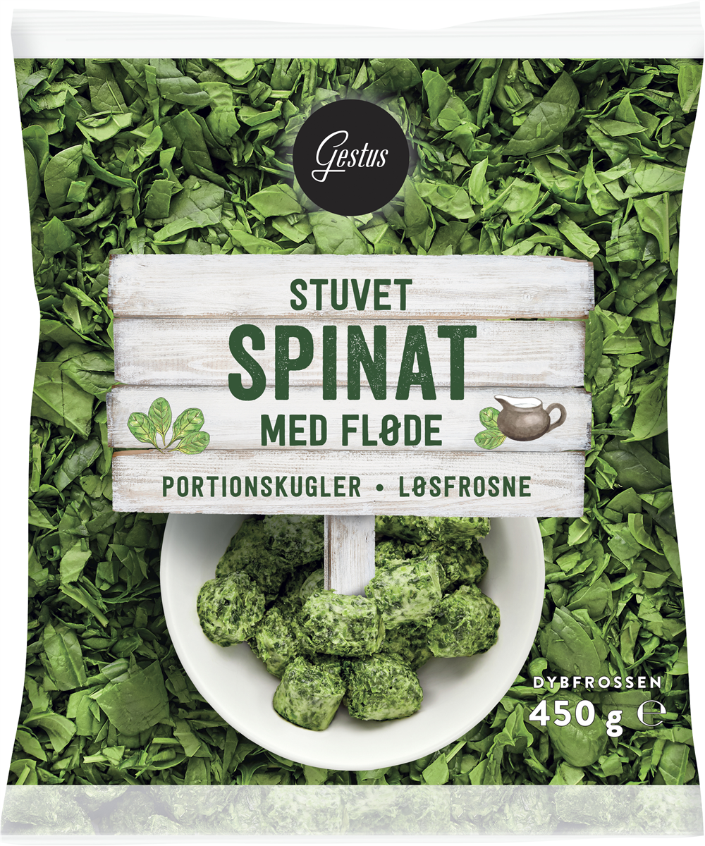 Gestus Flødestuvet Spinat