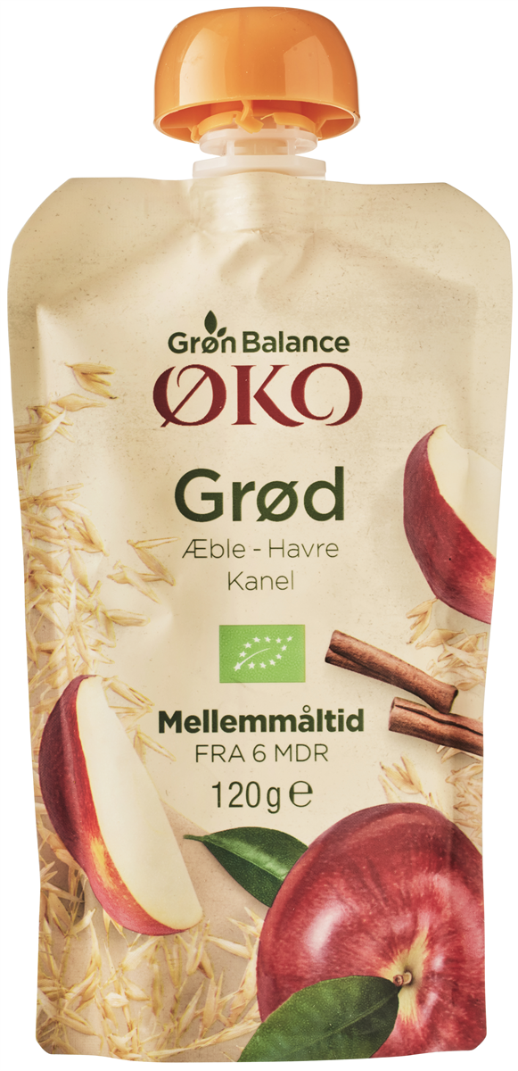GB Grød Havre/Æbl/Kanel Øko