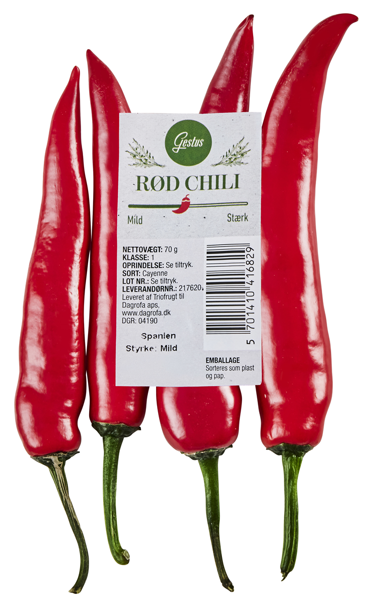 Chili Peber Røde