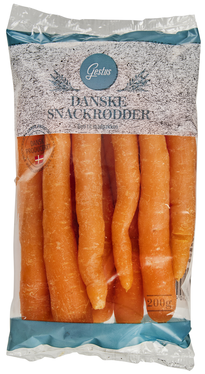 Snackgulerødder