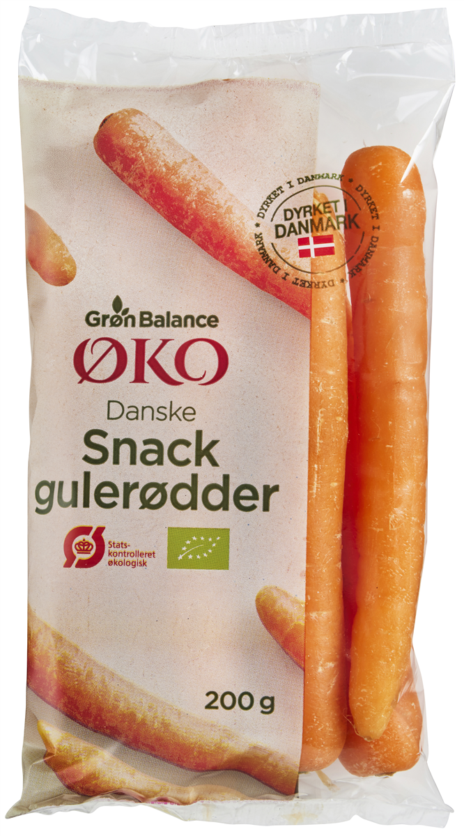 Øko Snack Gulerødder