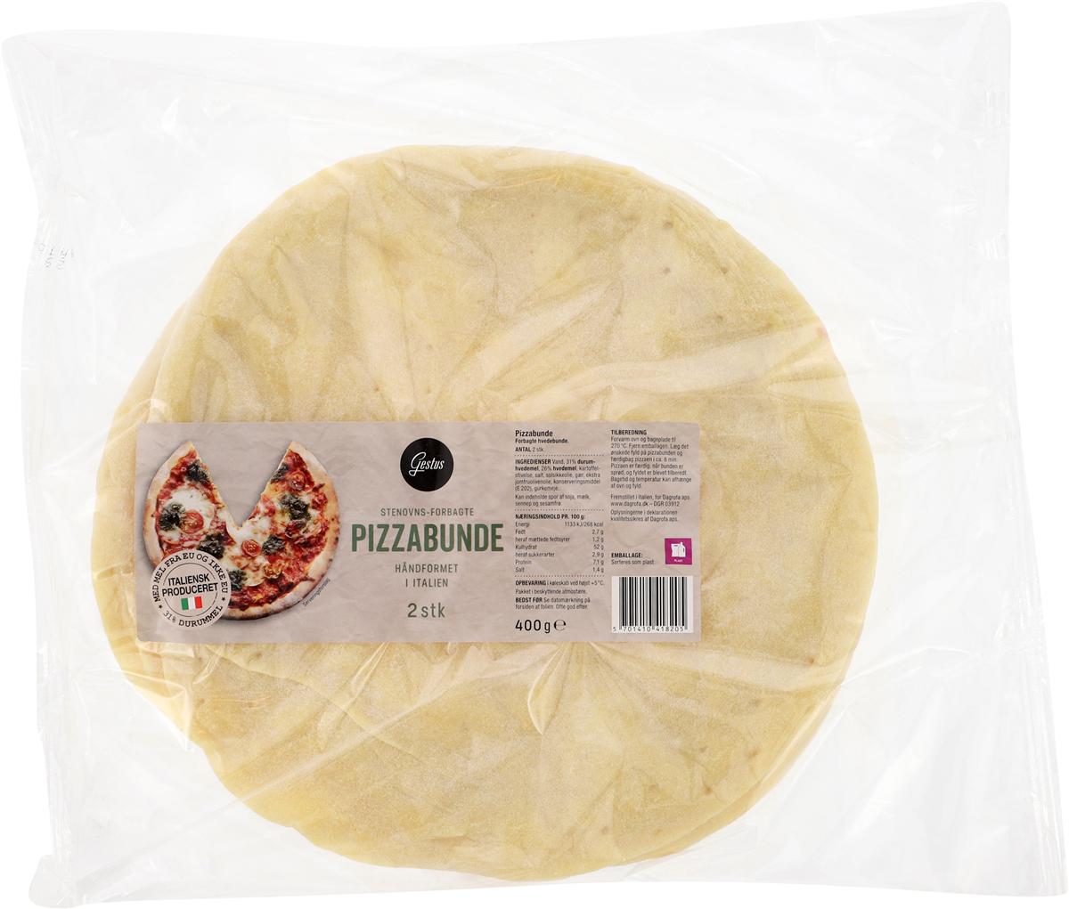 Gestus Pizzabunde