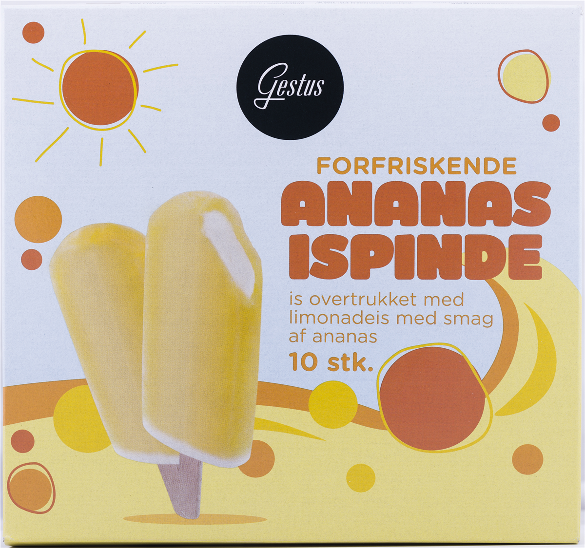 Gestus Ananas Ispinde 10 stk