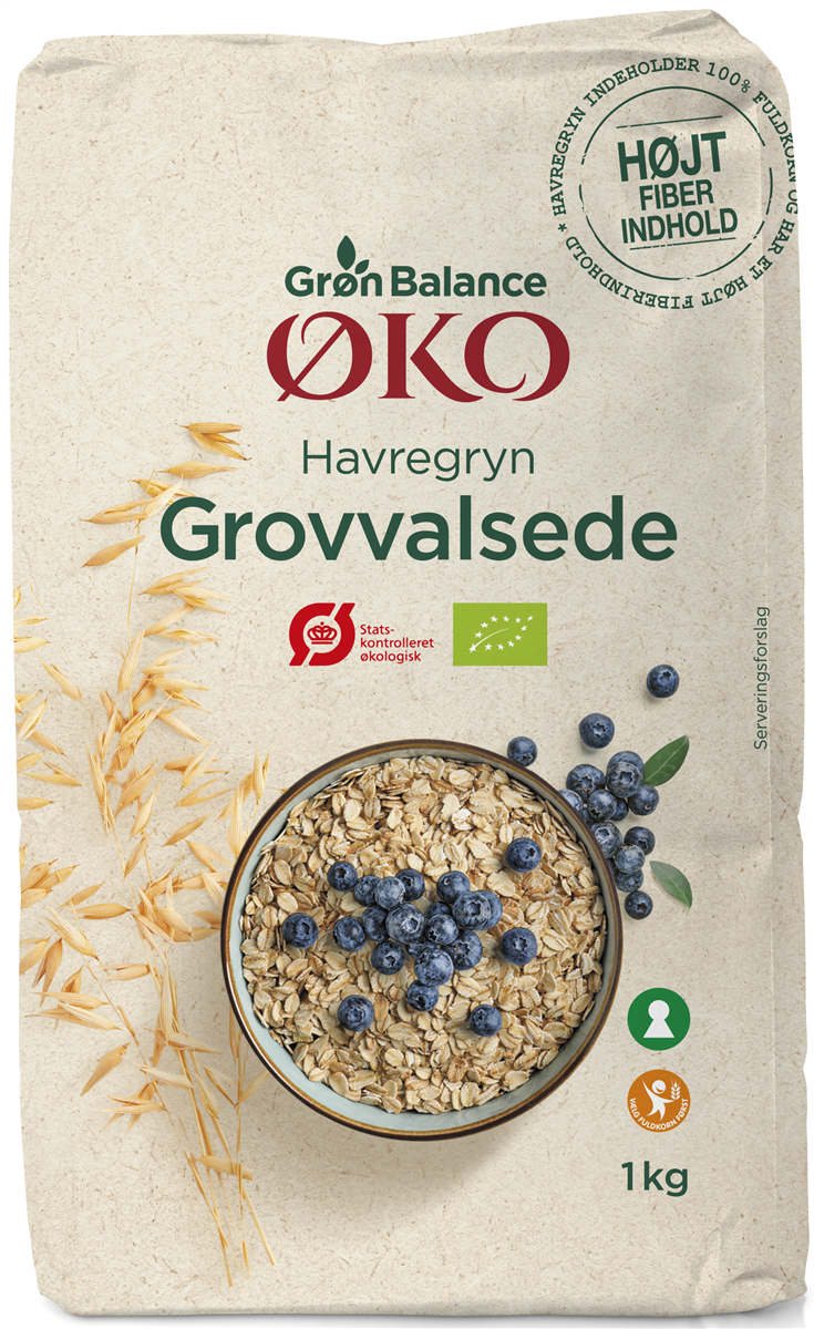 GB Havregryn Grov Øko