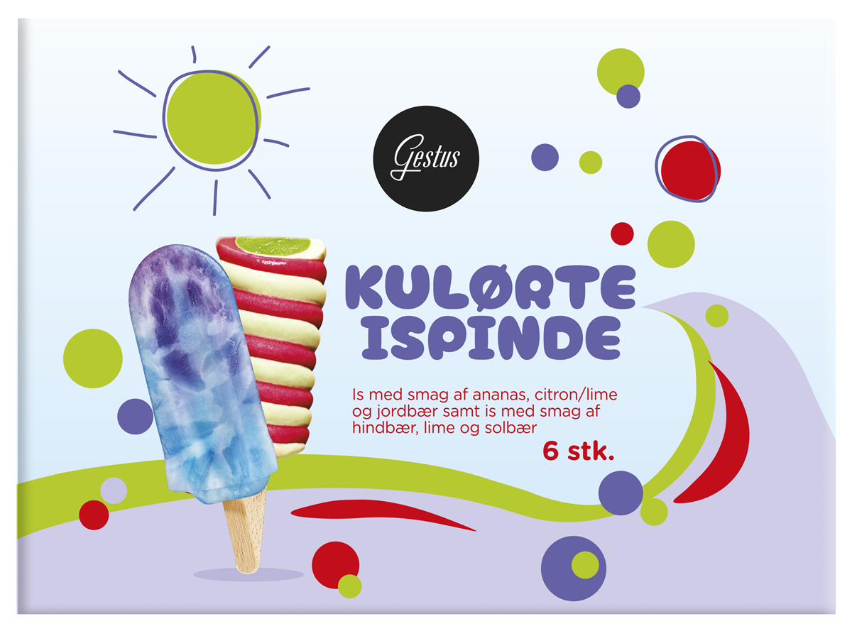 Gestus Kulørte Ispinde
