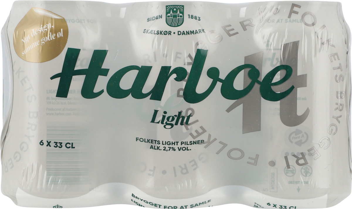 Harboe Light Pilsner 6-pack