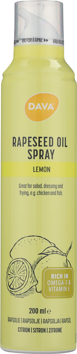 Dava Rapsolie Spray Lemon