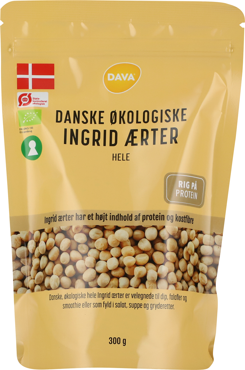 Danske Ingrid Ærter Øko