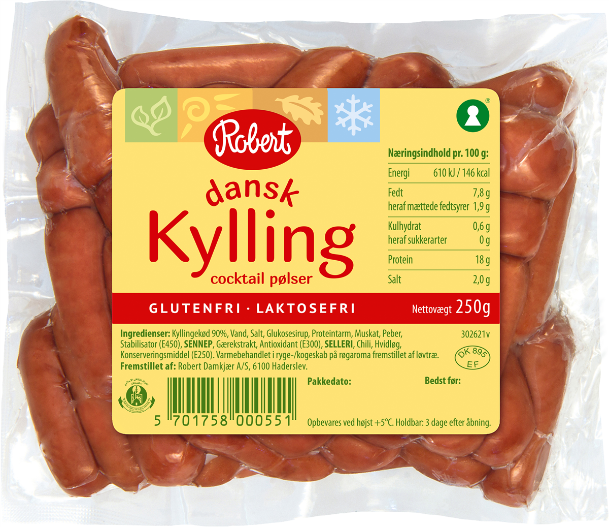 Kyllinge Cocktailpølser