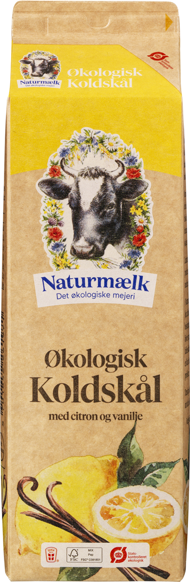 Koldskål citron vanil øko 1000 ml