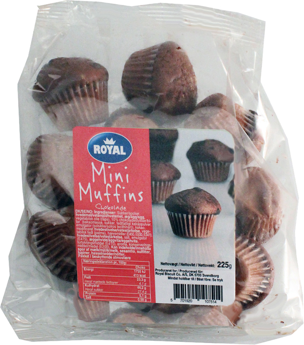 Royal mini choko muffins 270 g