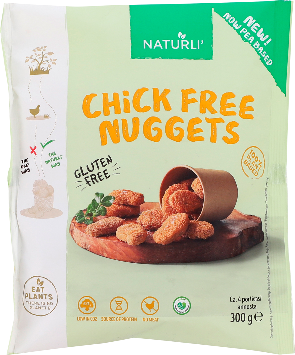 Naturli Chick Free Nuggets 300 g