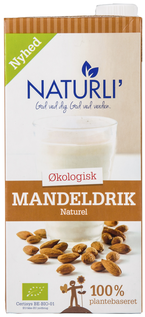 Naturli' mandeldrik øko 1000 ml