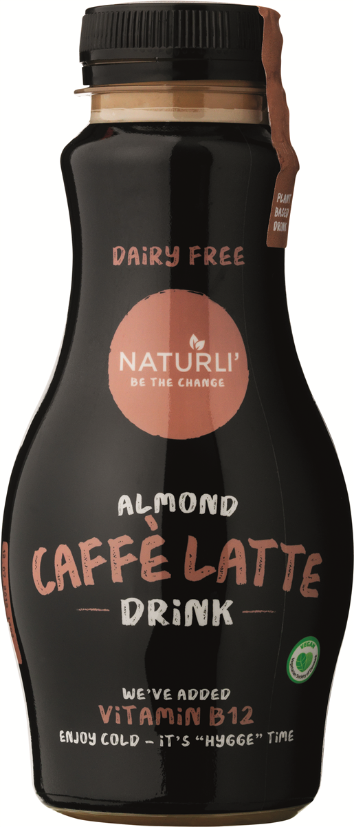 Naturli' almond caffe latte 330 ml