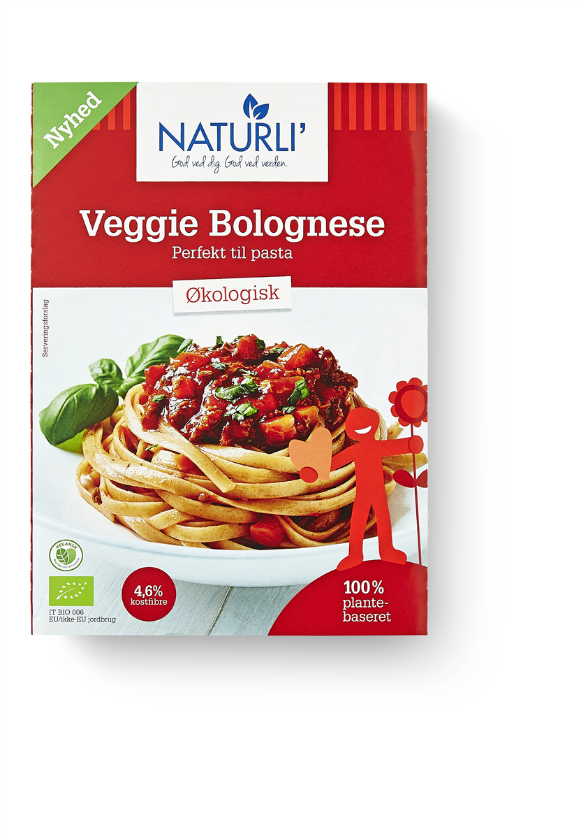 Naturli' vegg bolognes øko 250 g