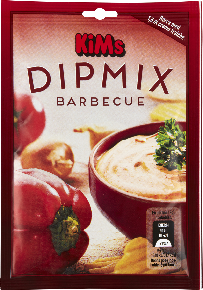 KiMs, Dipmix m. barbecuekrydderi