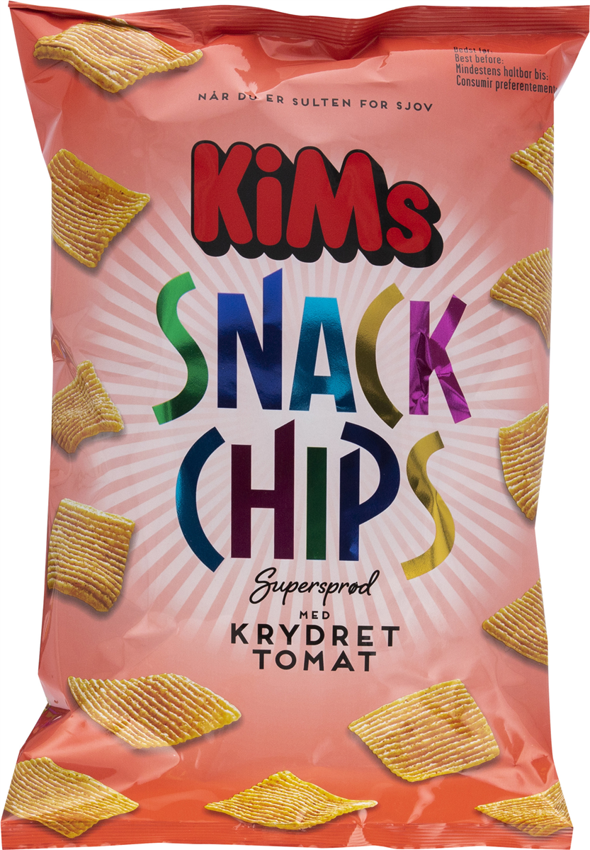 KiMs Chips med tomat 145 g