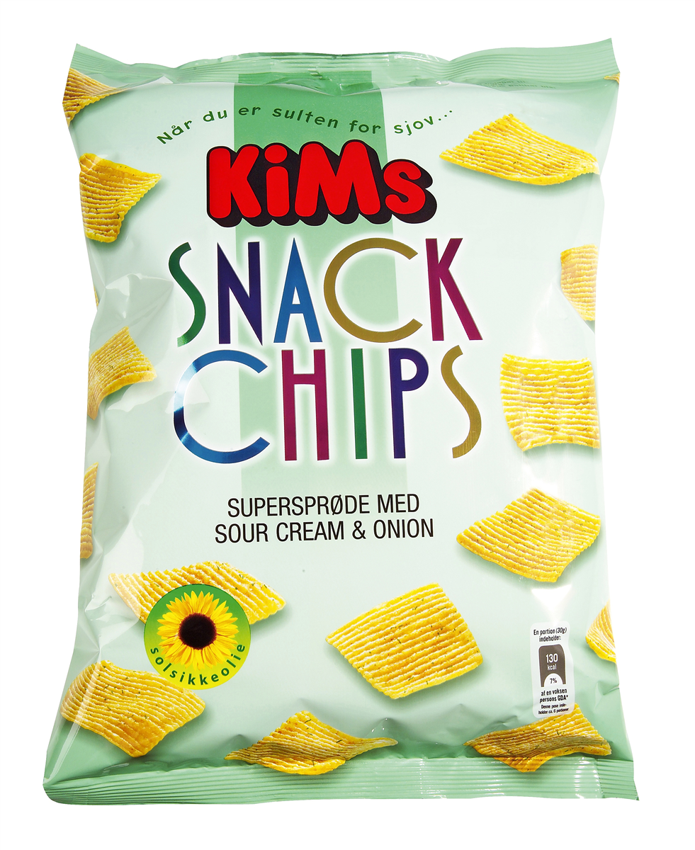 KiMs snack chips SC&O 145 g