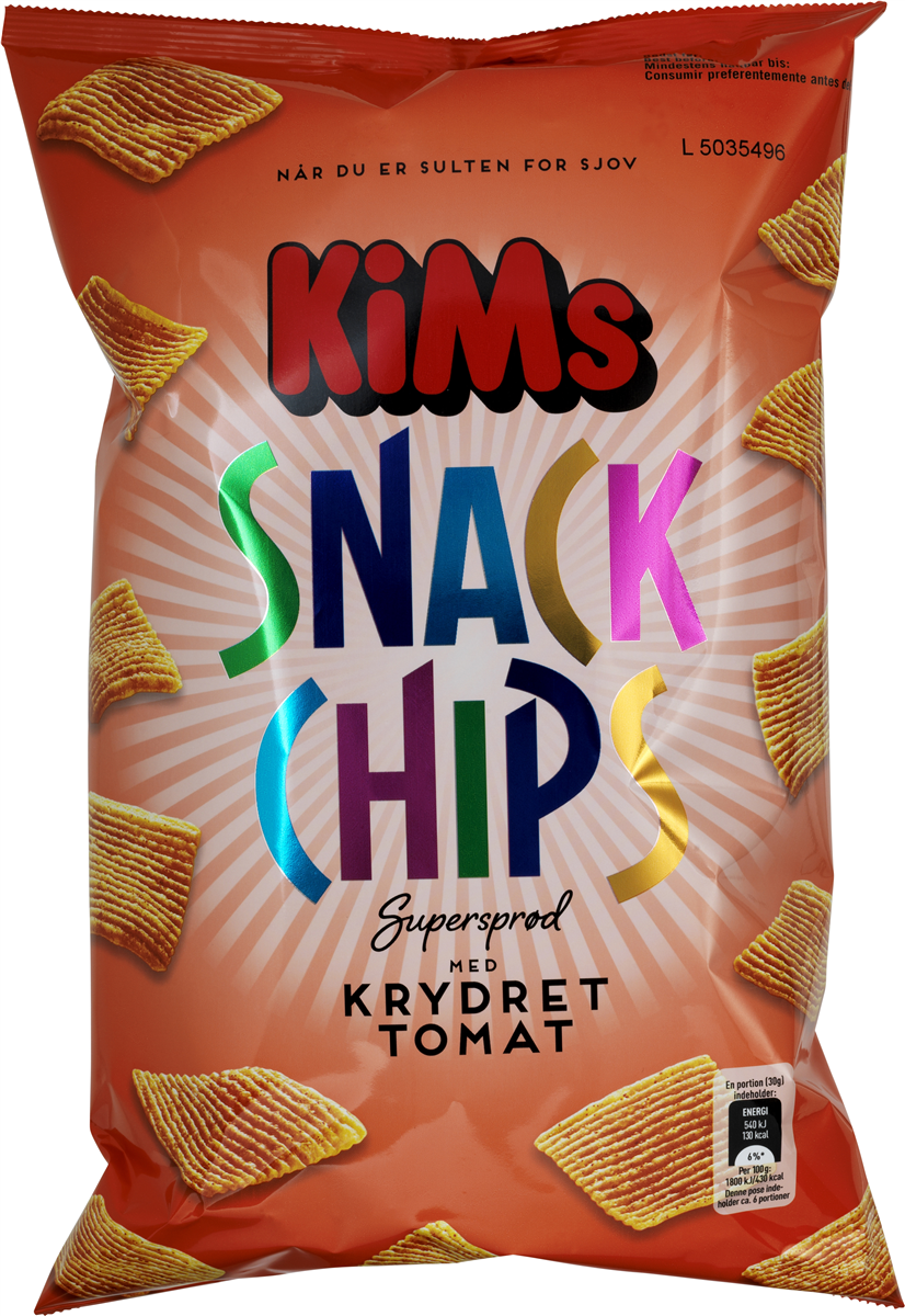 KiMs snack chips tomat 145 g